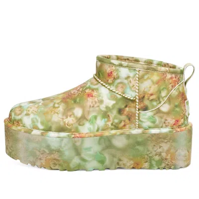 UGG (WMNS) UGG Classic Ultra Mini Platform Boots 'Collina Strada Green Floral'