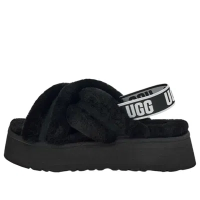 UGG (WMNS) UGG Disco Cross Slide 'Black'