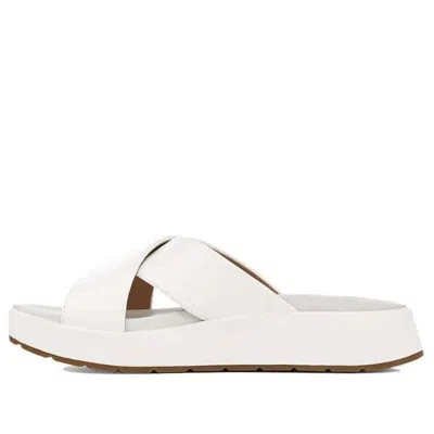 UGG (WMNS) UGG Emily Patent Leather Shoe Slipper White