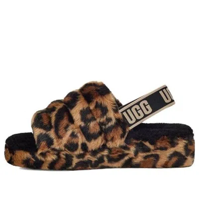 UGG (WMNS) UGG Fluff Yeah 'Leopard'