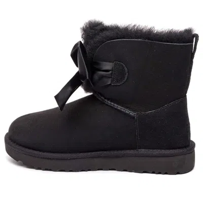 UGG (WMNS) UGG Gita Bow Mini Fleece Lined Black