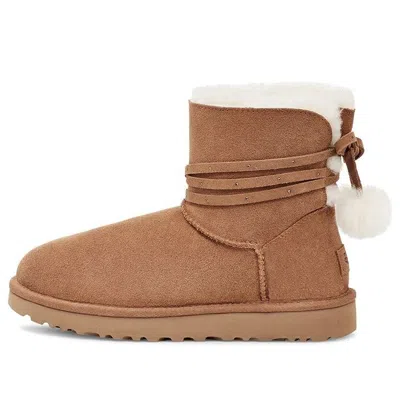 UGG (WMNS) UGG Mini Bailey Bow Pom