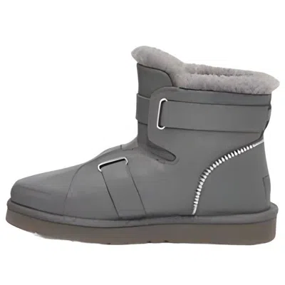 UGG (WMNS) UGG Mini Buckle Short Boots 'Grey'