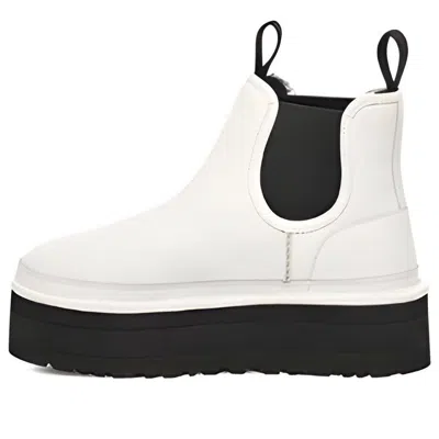 UGG (WMNS) UGG Neumel Platform Chelsea Boot 'Pebbled White'