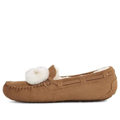 UGG (WMNS) UGG Scuff Logo II Slipper 'Chestnut'