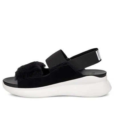 UGG (WMNS) UGG Silverlake Black White Sandals
