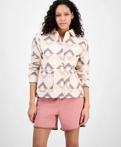 UGG WOMEN'S QUILTED SUN SHIRT JACKET