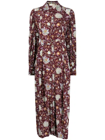 ULLA JOHNSON ATHENA GRAPHIC-PRINT DRESS