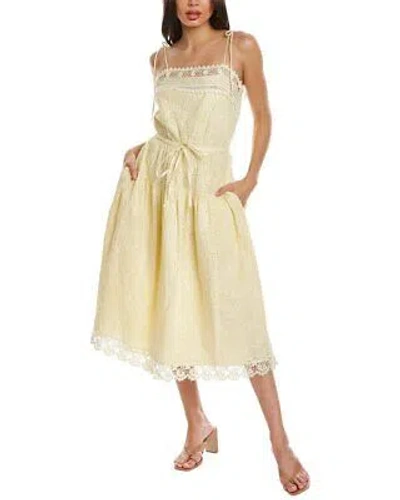 ULLA JOHNSON ULLA JOHNSON EYELET MAXI DRESS WOMEN'S