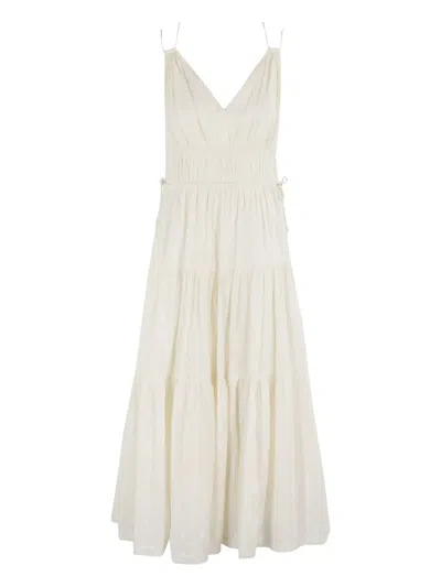 ULLA JOHNSON FREYA TIERED DRESS