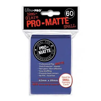 ULTRA PRO DP: SMALL: PRO MATTE BU (60) 84264