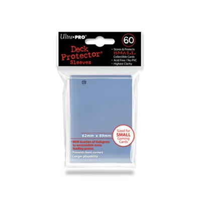 ULTRA PRO DP: SMALL: SOLID CL (60) 82962