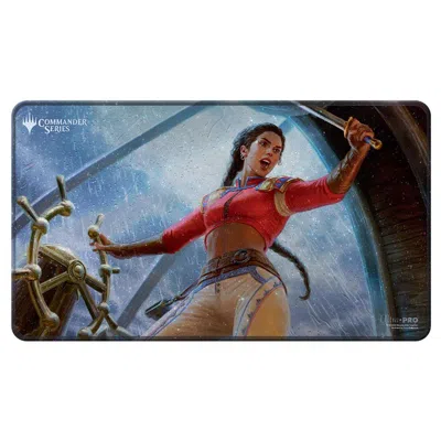 ULTRA PRO PLAYMAT MAGIC THE GATHERING COMMANDER SERIES HOLOFOIL SISAY CARD GAME