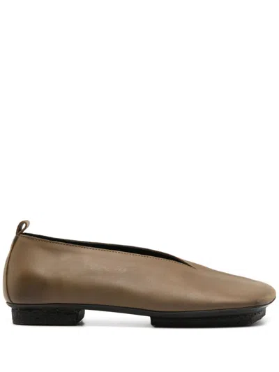 UMA WANG ASYMMETRIC-TOE BALLET SHOES