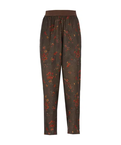 UMA WANG PRINTED CASUAL PANTS