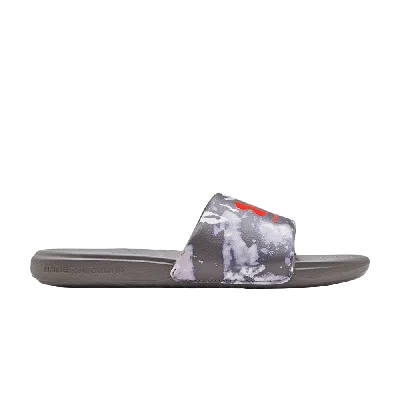 UNDER ARMOUR ANSA GRAPHIC SLIDE 'CONCRETE WHITE'