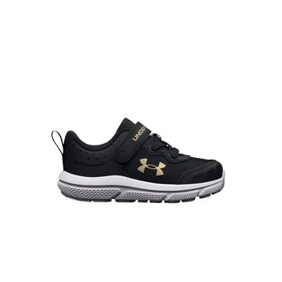UNDER ARMOUR UNDER ARMOUR ASSERT 10 AC TD 'BLACK METALLIC GOLD' | INFANT SIZE 5