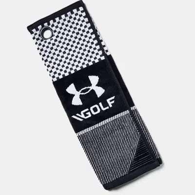 UNDER ARMOUR BAG GOLF TOWEL BLACK