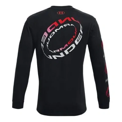 UNDER ARMOUR Under Armour Branded Spiral Heavyweight Long Sleeve T-shirt 'Black'