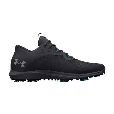 UNDER ARMOUR CHARGED DRAW 2 GOLF WIDE 'BLACK STEEL'