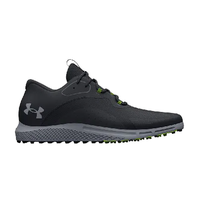 UNDER ARMOUR CHARGED DRAW 2 SPIKELESS GOLF 'BLACK STEEL'