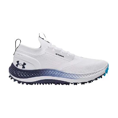 UNDER ARMOUR CHARGED PHANTOM SPIKELESS GOLF 'WHITE MIDNIGHT NAVY'