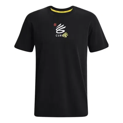 UNDER ARMOUR Under Armour Curry 3'S Hvyweight T-shirt 'Black Multi'