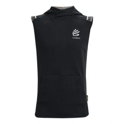 UNDER ARMOUR Under Armour Curry Fleece Sleeveless Hoodie 'Black'