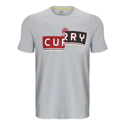UNDER ARMOUR Under Armour Curry Logo Basketball T-shirt 'Grey'