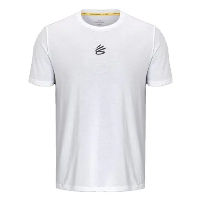 UNDER ARMOUR Under Armour Curry Logo T-shirt 'White'