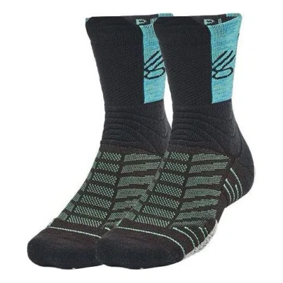 UNDER ARMOUR Under Armour Curry Playmaker Crew Socks 'Black Blue'