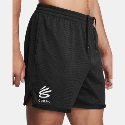 UNDER ARMOUR SHORT CURRY SPLASH POUR HOMME NOIR