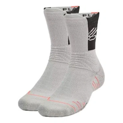 UNDER ARMOUR Under Armour Curry x Sour Patch Kids Playmaker Crew Socks 'Grey'