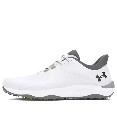 UNDER ARMOUR Under Armour Drive Pro Spikeless Golf Wide 'White Metallic Gun Metal'