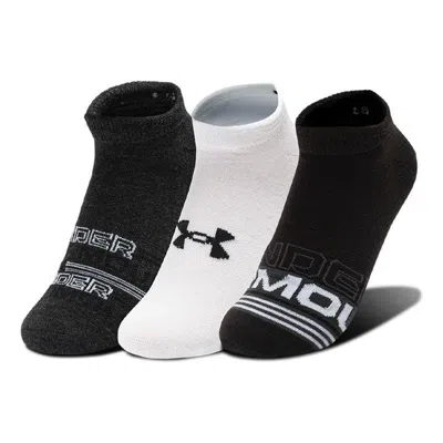 UNDER ARMOUR Under Armour Essential No Show Socks (3 Pack) 'Multi-Color'