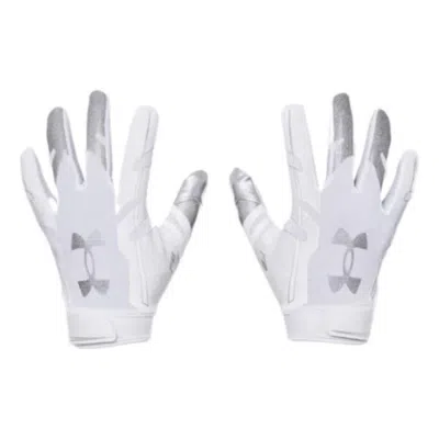 UNDER ARMOUR Under Armour F8 Football Gloves 'White Metallic Silver'