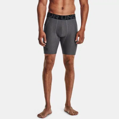 UNDER ARMOUR SHORT DE COMPRESSION HEATGEAR® 15 CM POUR HOMME CARBON HEATHER