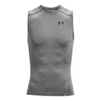 UNDER ARMOUR Under Armour HeatGear Sleeveless Shirt 'Carbon Heather Black'