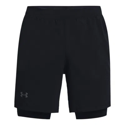 UNDER ARMOUR Under Armour Launch Run 2-in-1 Shorts 'Black'