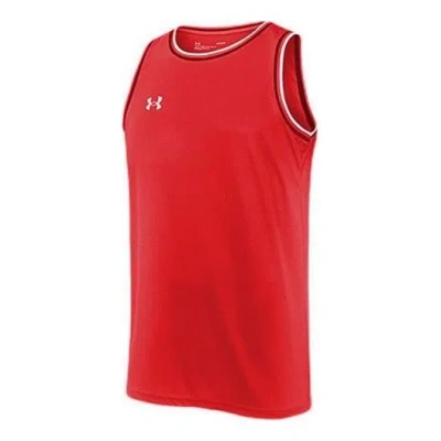 UNDER ARMOUR Under Armour Logo Basketball Jersey 'Red White'