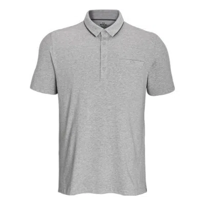 UNDER ARMOUR Under Armour Luxe Heather Polo Shirt 'Grey'