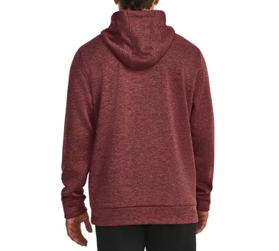 UNDER ARMOUR MEN'S ARMOUR FLEECE TWIST HOODED SWEATSHIRT