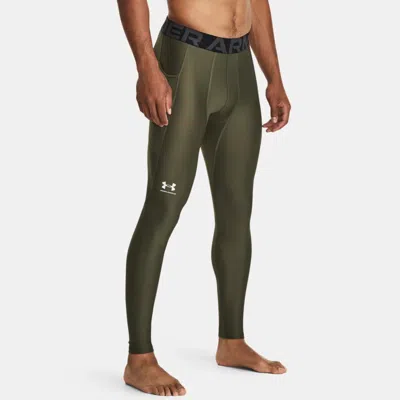 UNDER ARMOUR HEATGEAR® MEN'S LEGGINGS MARINE OD GREEN