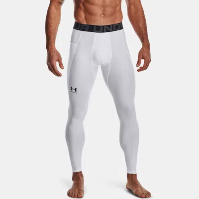 UNDER ARMOUR HEATGEAR® MEN'S LEGGINGS WHITE