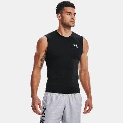 UNDER ARMOUR HEATGEAR® MEN'S COMPRESSION SLEEVELESS BLACK