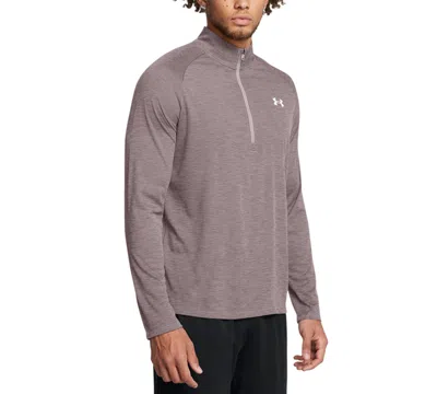 UNDER ARMOUR MEN'S UA TECH SPACE-DYED 1/2-ZIP PERFORMANCE SWEATSHIRT