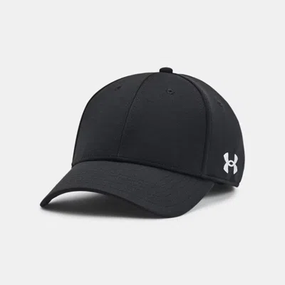 UNDER ARMOUR BLITZING LOW TEAM MEN'S STRETCH FIT CAP BLACK