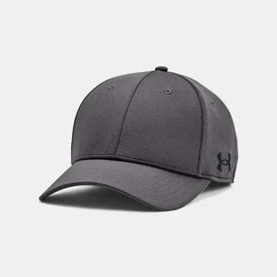 UNDER ARMOUR BLITZING LOW TEAM MEN'S STRETCH FIT CAP GRAPHITE