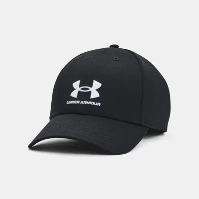 UNDER ARMOUR BRANDED MEN'S ADJUSTABLE CAP BLACK