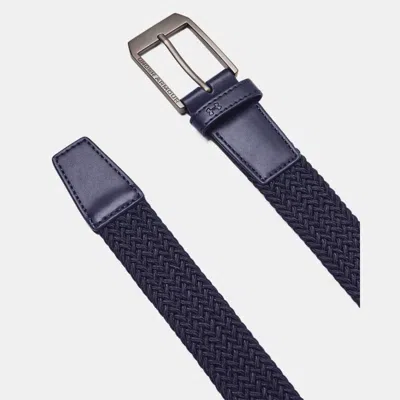UNDER ARMOUR DRIVE BRAIDED MEN'S BELT MIDNIGHT NAVY